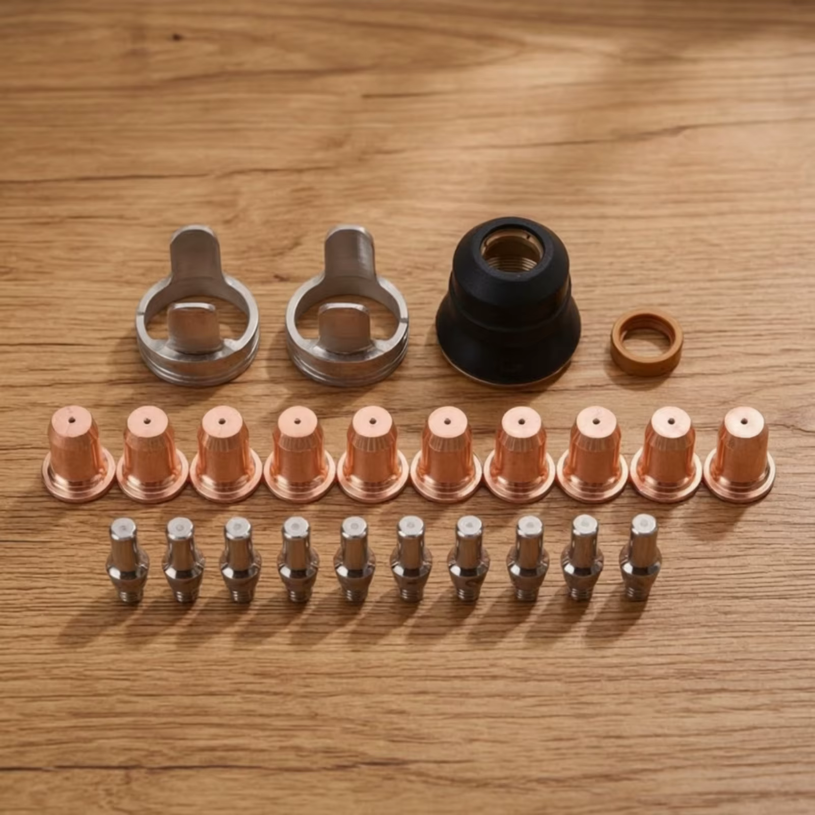 Kit Consumibles Antorcha Plasma – Boquillas y Electrodos de Cobre 24 Piezas - imagen 4