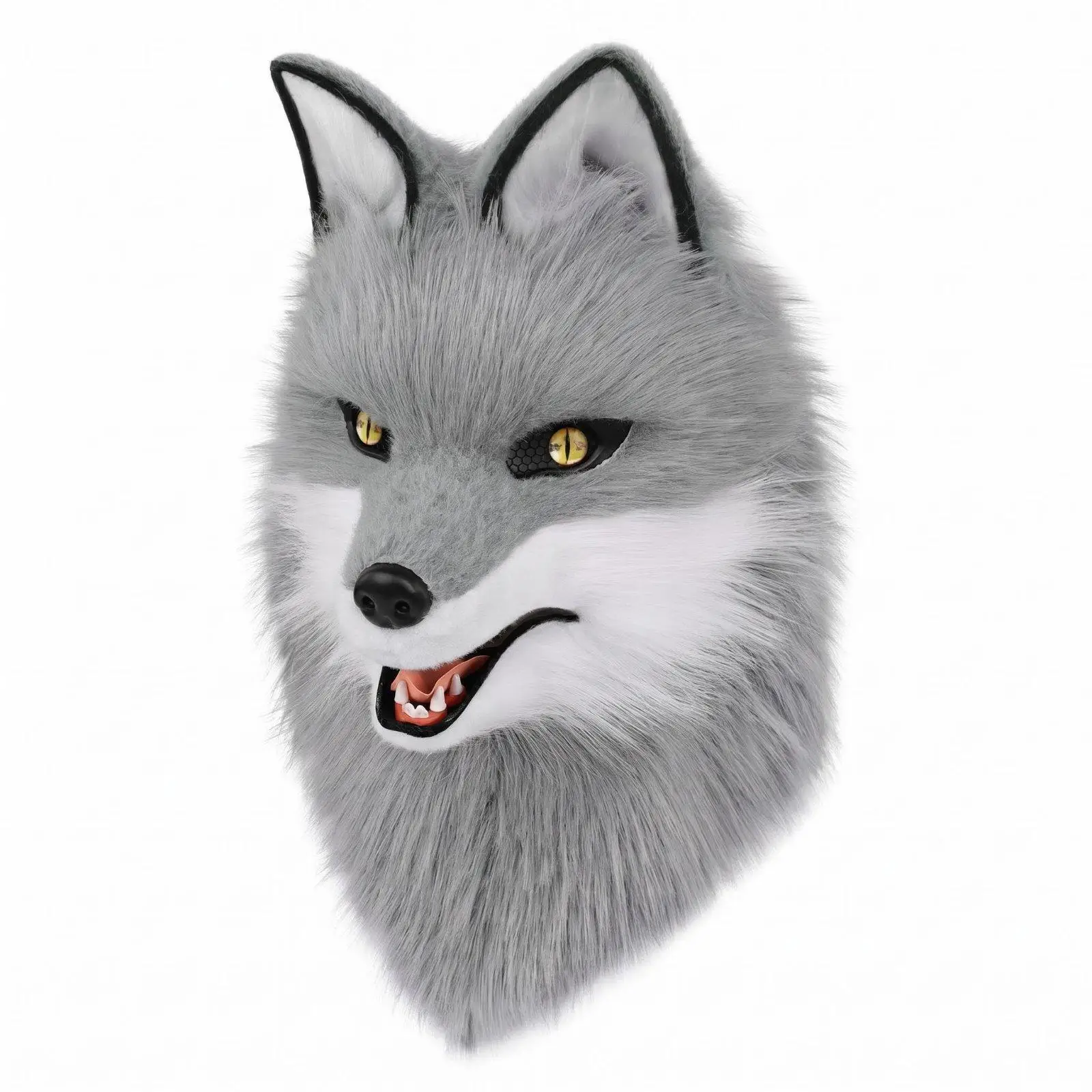 Máscara de Fursuit para Perro – Cabeza de Disfraz Suave para Cosplay - imagen 5