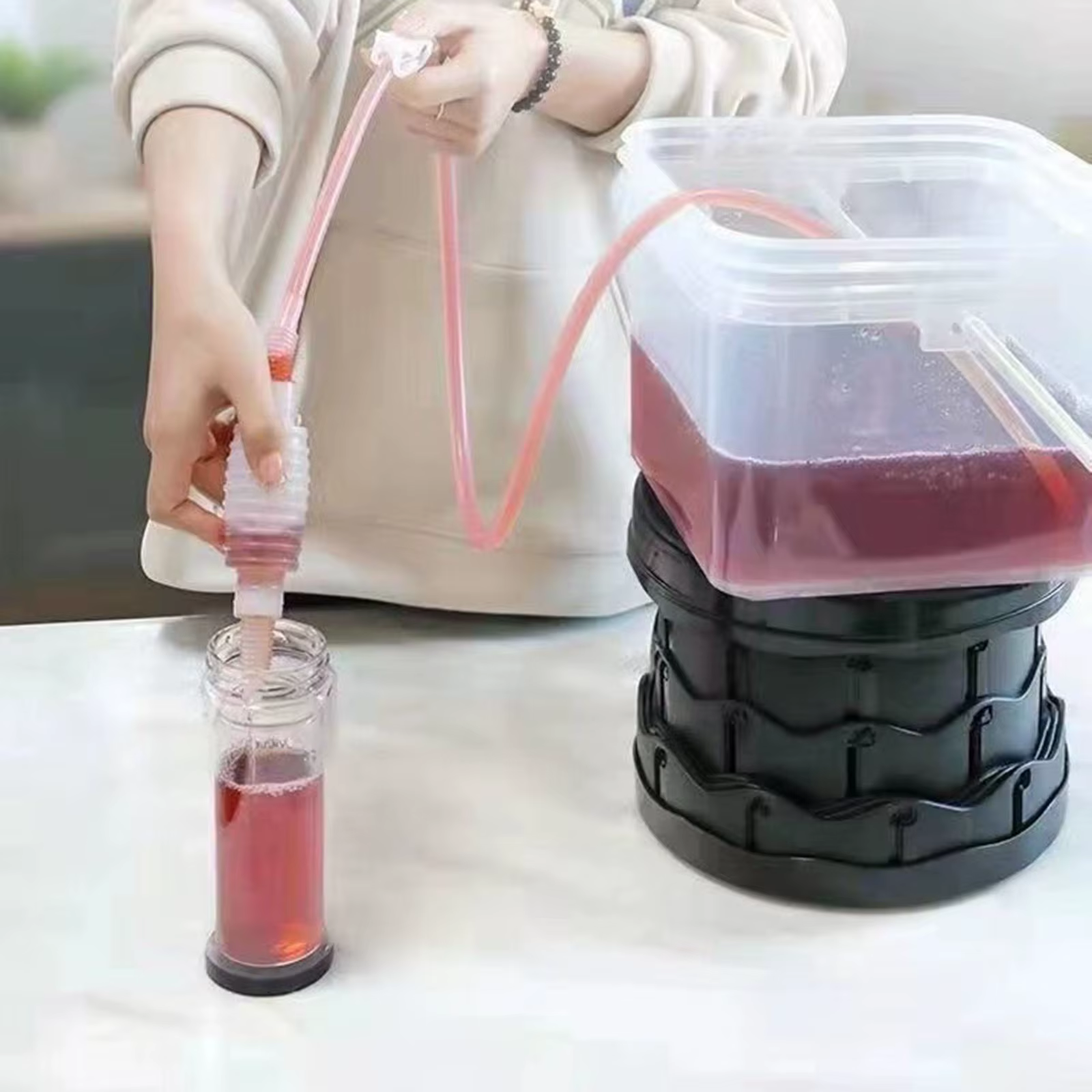 Mini bomba de sifón para bebidas: sirve agua a gatos y perros - imagen 4