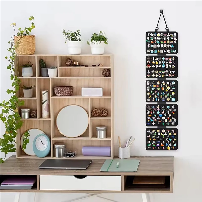 Bolsa colgante organizadora de fieltro para accesorios de gato y perro - imagen 4