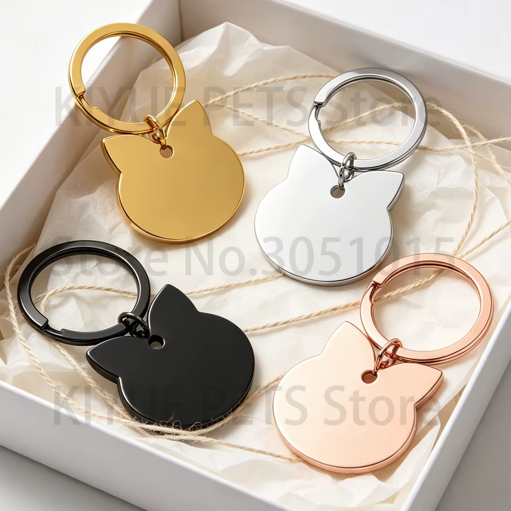 Etiqueta Antipérdida Personalizada para Perros y Gatos – Grabado en Acero Inoxidable - imagen 5