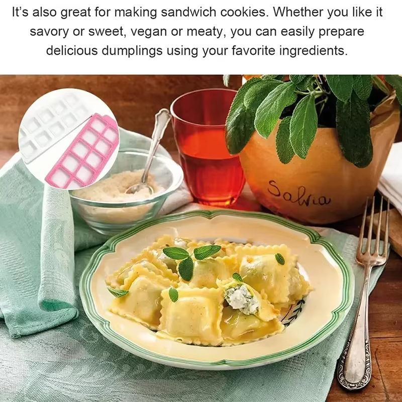 Moldes para pasta fresca: tortellini, raviolis y dumplings - imagen 4