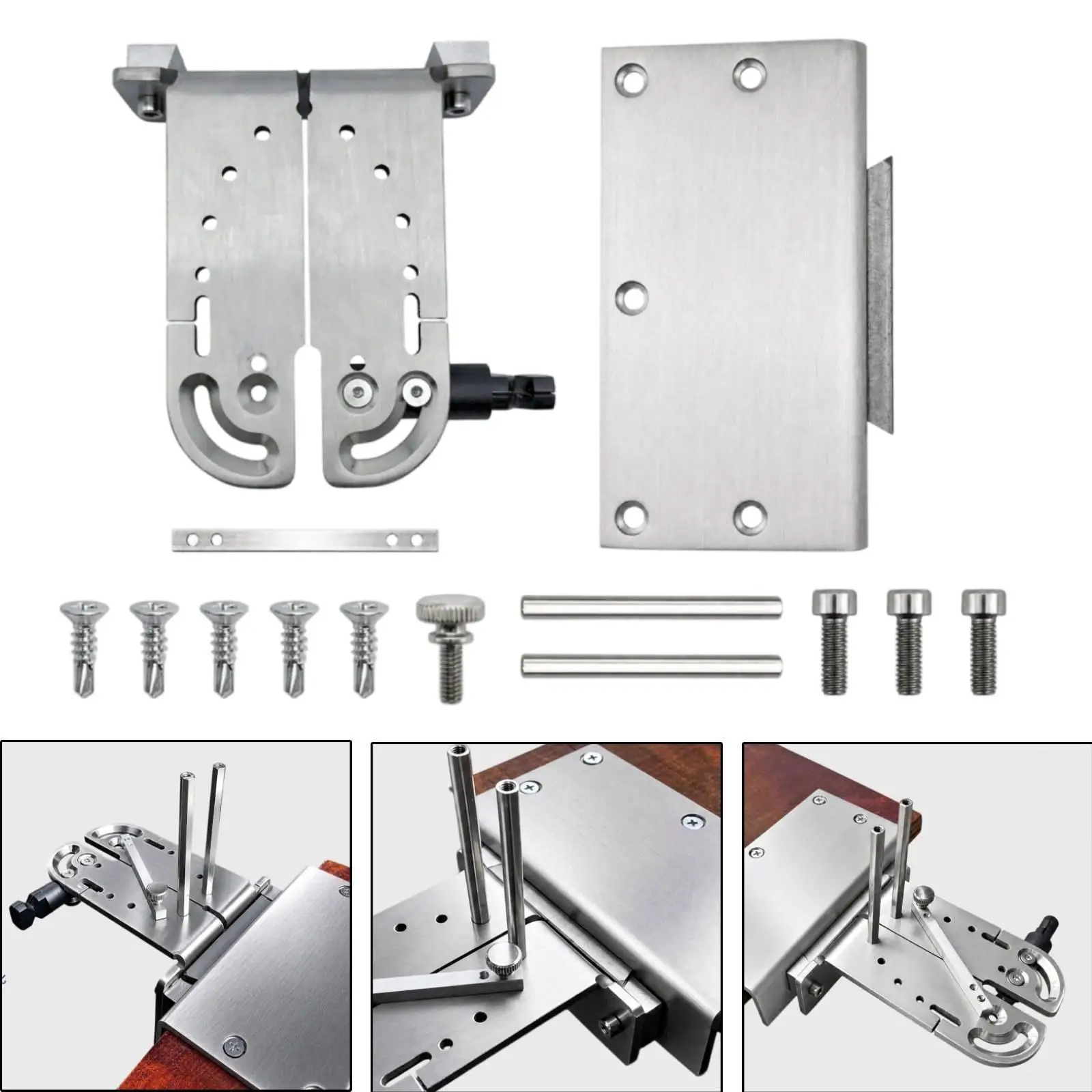 Prensa Compacta Ajustable de Acero Inoxidable para Manualidades y Joyería - imagen 3