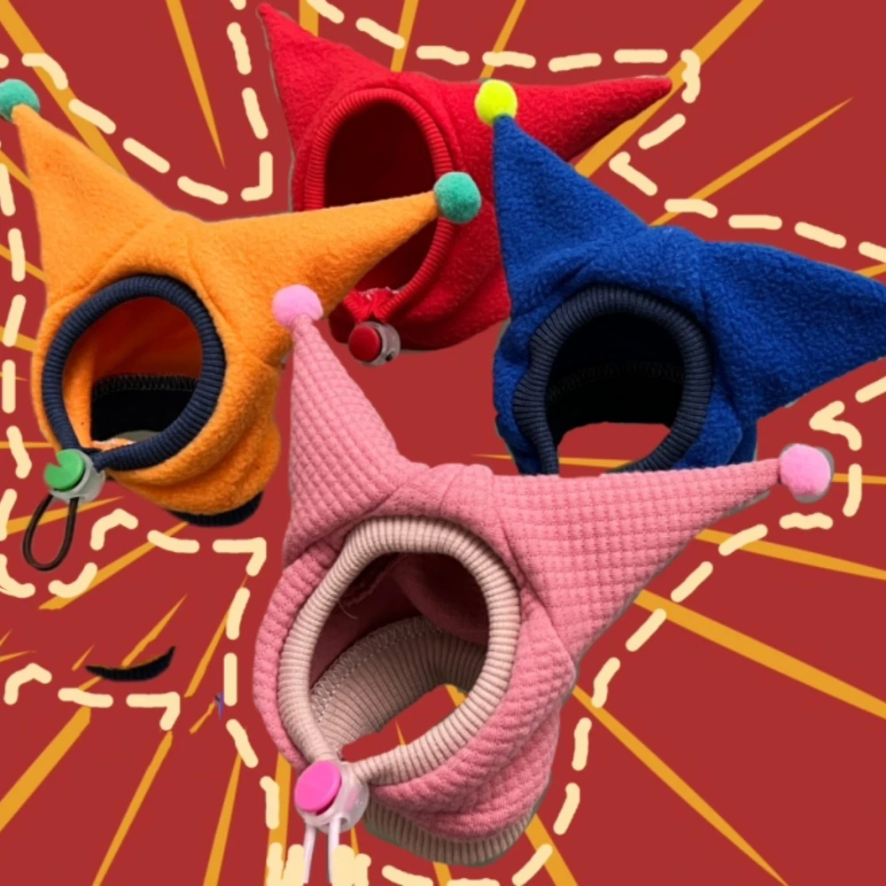 Gorro gofrado cálido para gato Sphynx