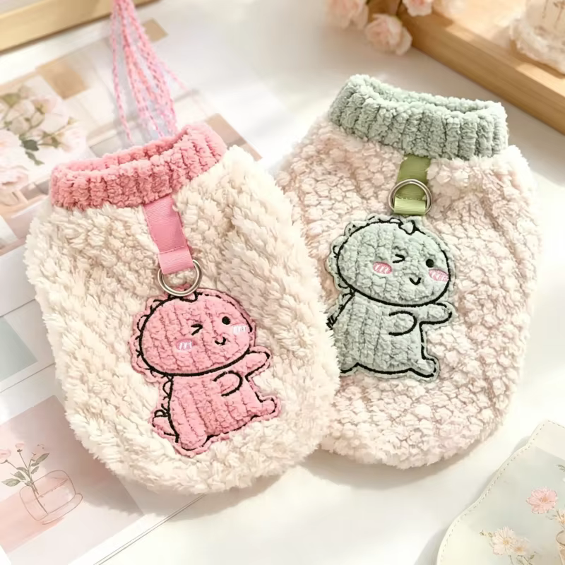 Sudadera felpa otoño para perros caniches y gatos - imagen 4