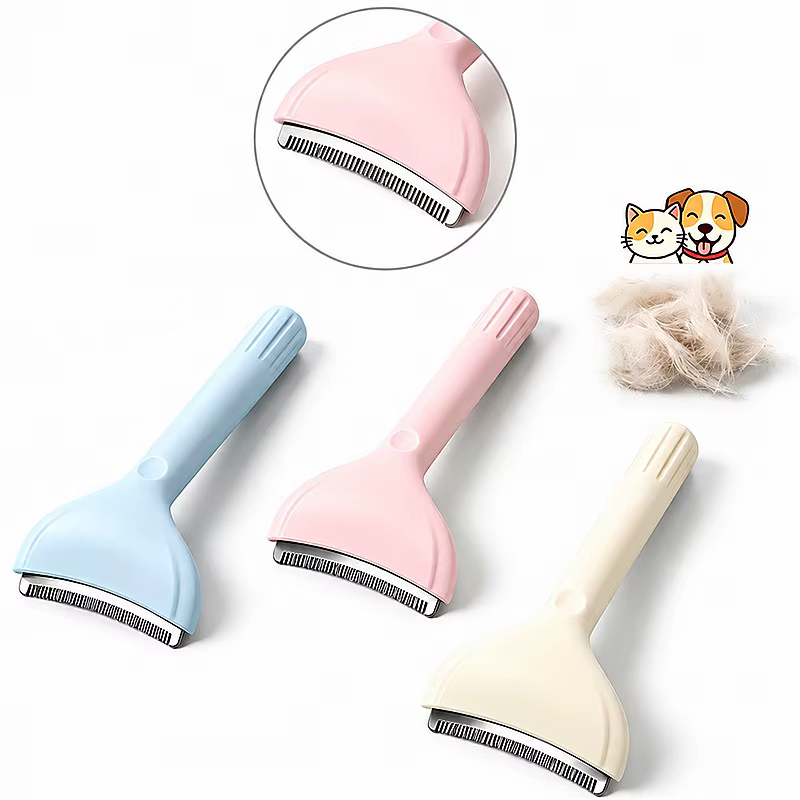 Cepillo quitapelusas para perros y gatos – peine acero inoxidable - imagen 2