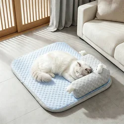 Cama refrescante lavable para perros y gatos – Verano transpirable