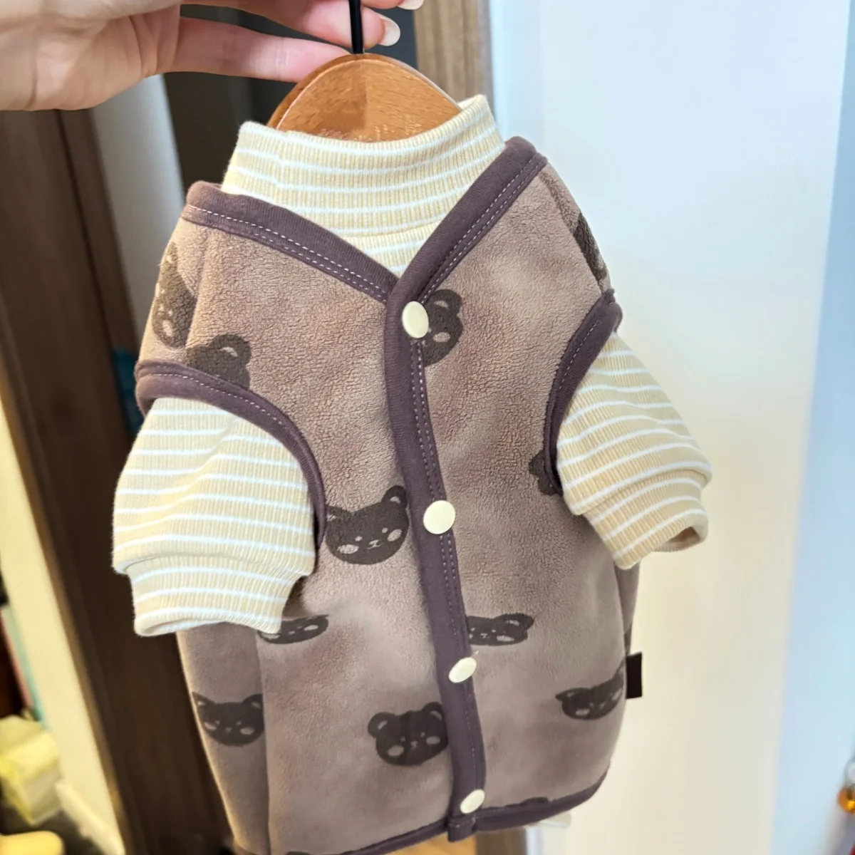 Detalle de costuras y forro