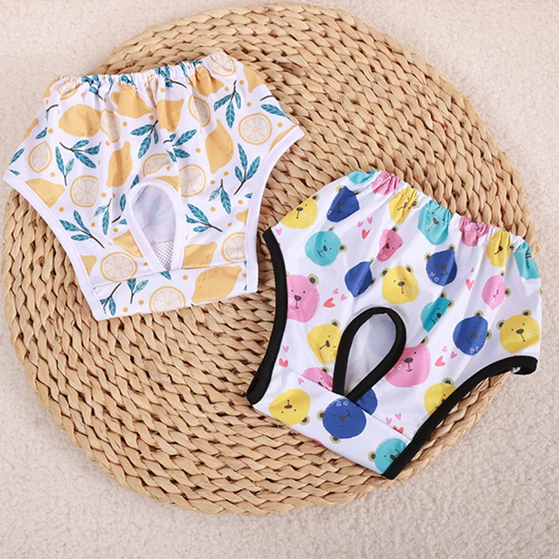 Pantalones fisiológicos lavables para perras pequeñas – Transpirables - imagen 2