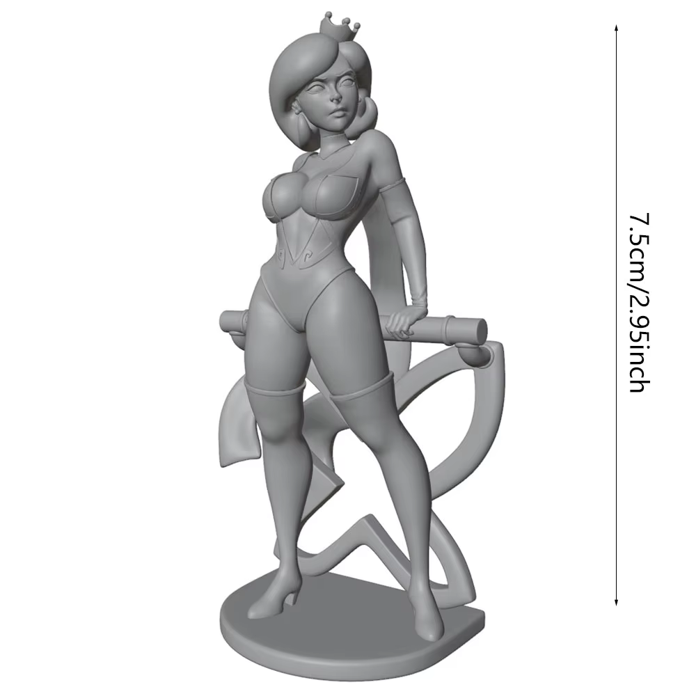 Kit de figura sin pintar para pintar y personalizar
