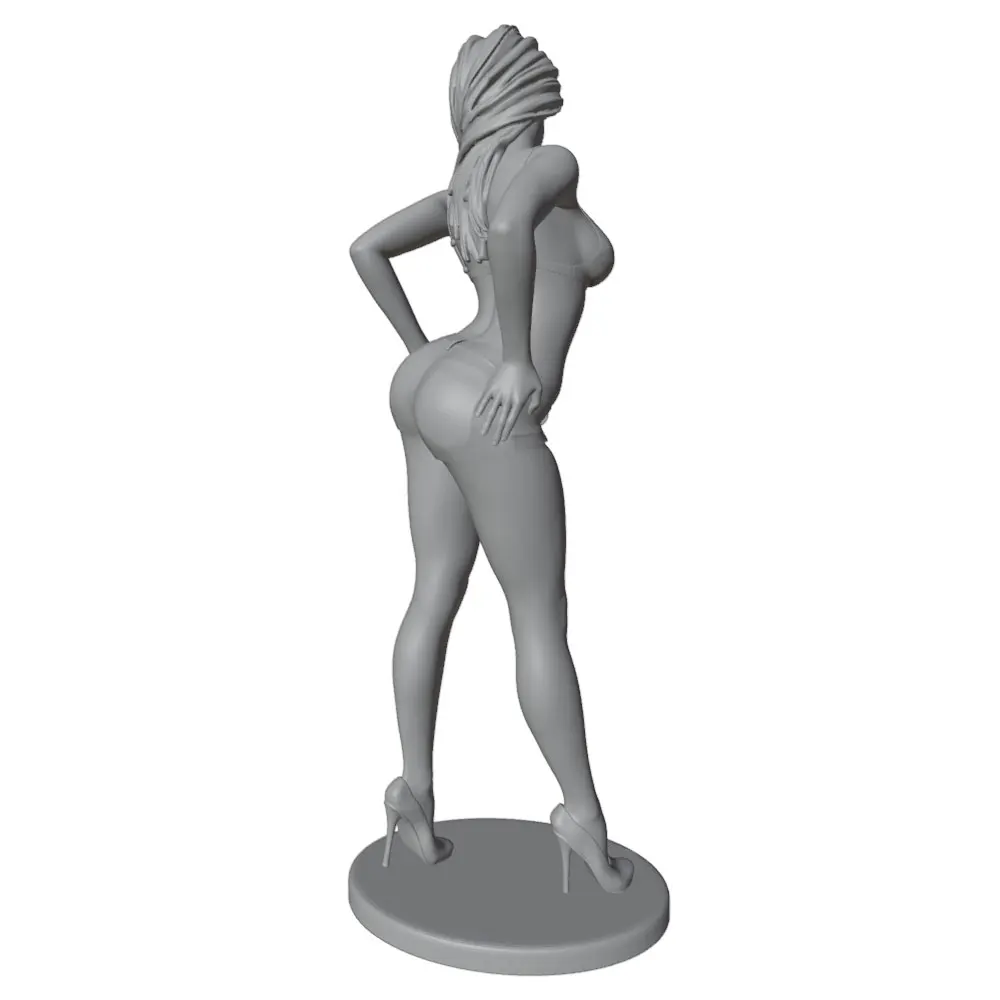Figura DIY 3D de resina gris para decorar gatos y perros - imagen 3