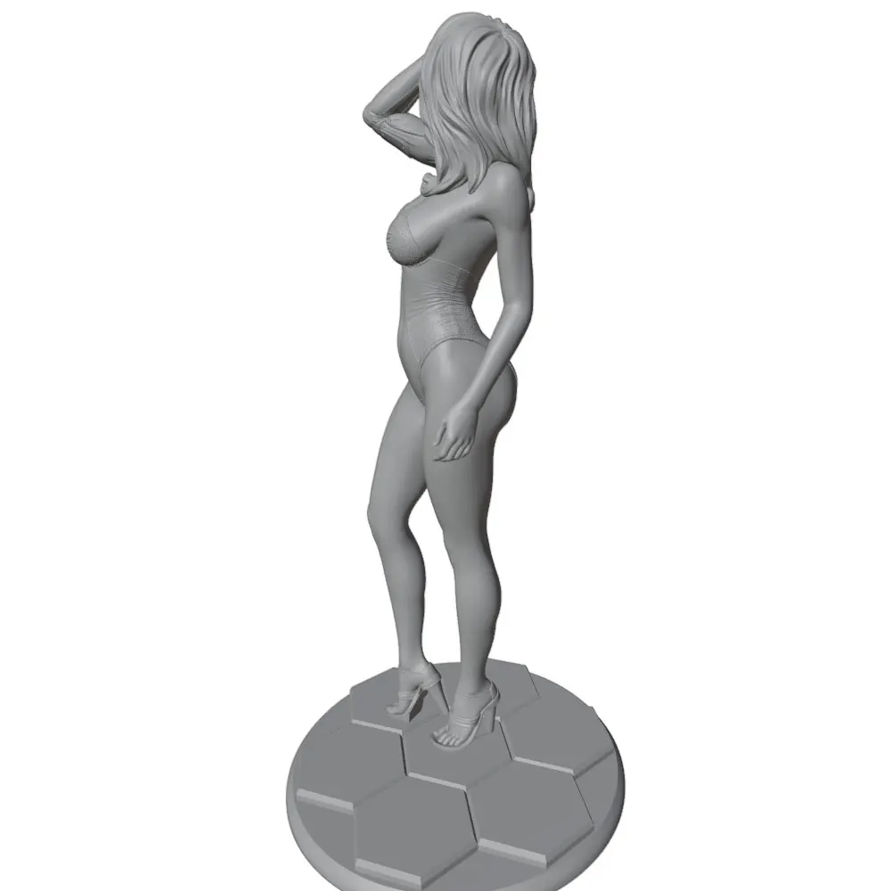 Figura decorativa DIY de resina gris, modelo GK para gatos y perros - imagen 2