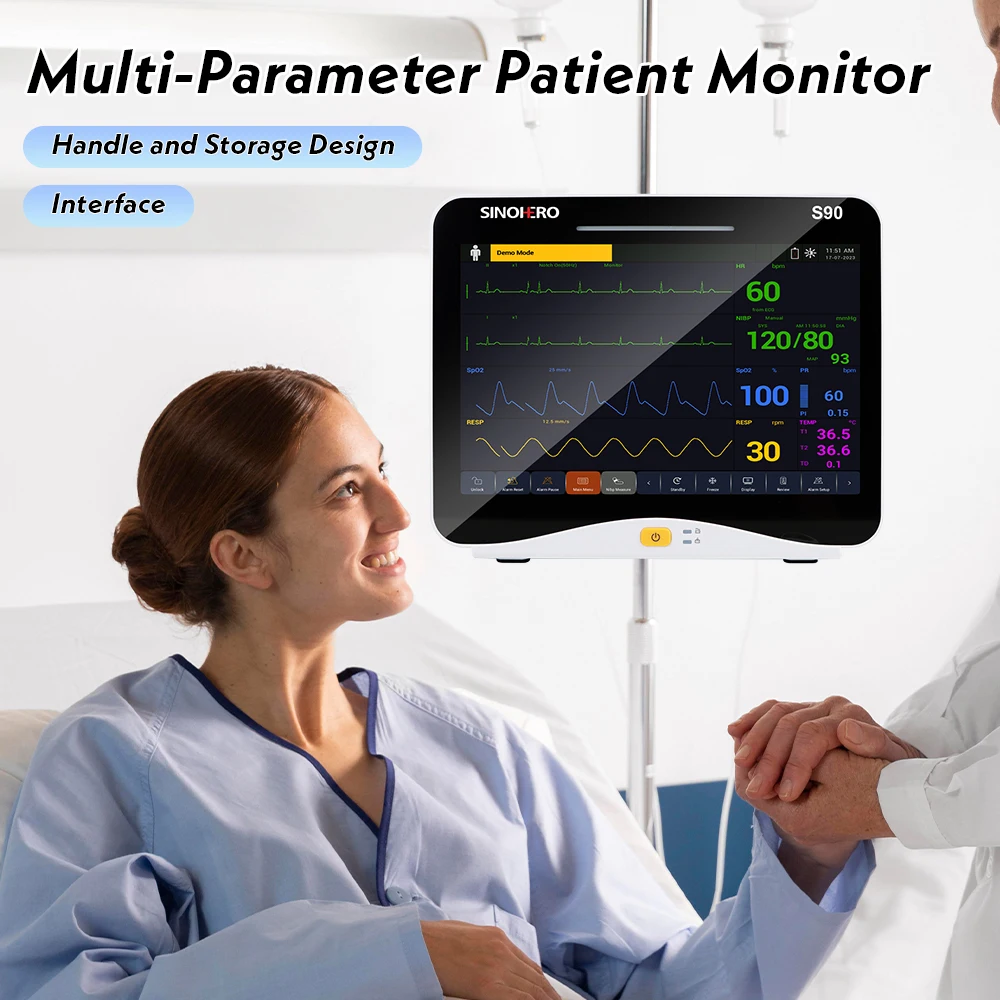 Frontal del monitor S90C