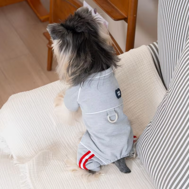 Traje impermeable para perro con cuello alto – Schnauzer y Chihuahua - imagen 3