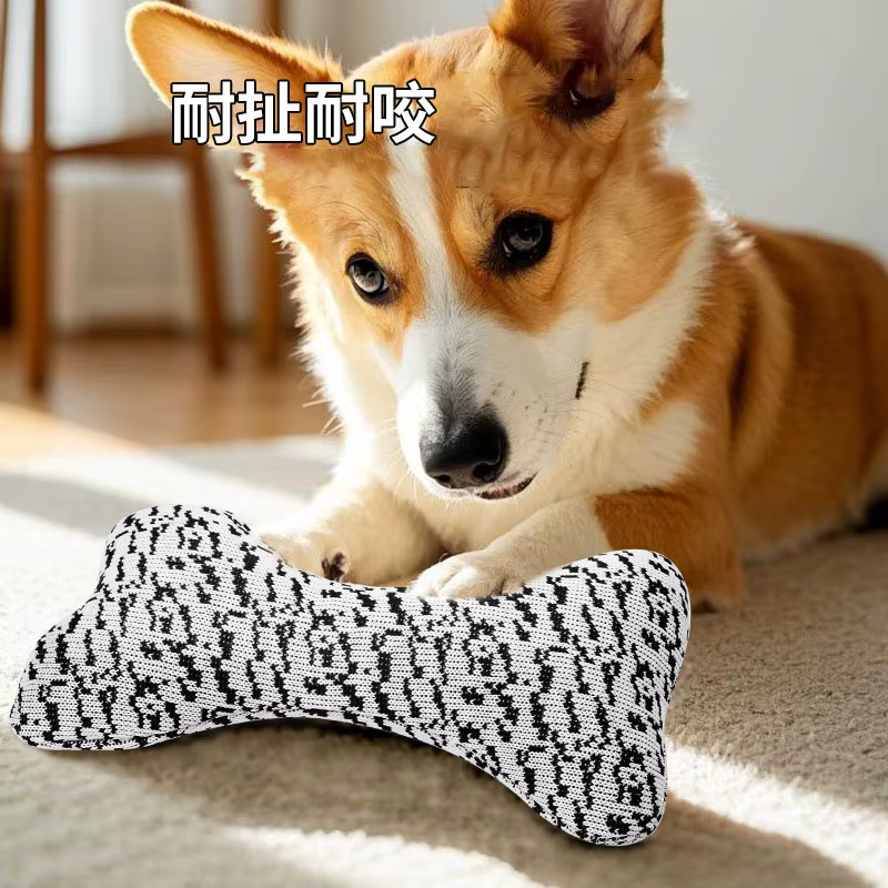 Hueso trenzado masticable para perros – Limpieza dental - imagen 3