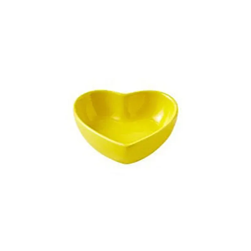Cuenco cerámico con forma de corazón para hámster - imagen 2