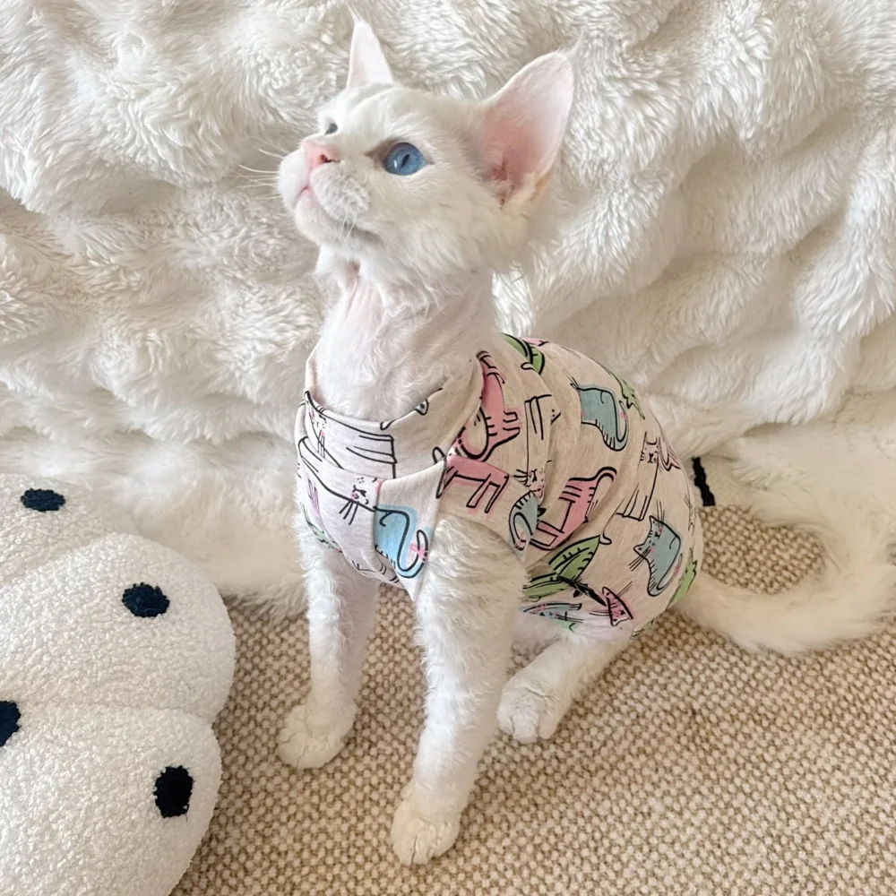 Chaleco gris claro para devon rex