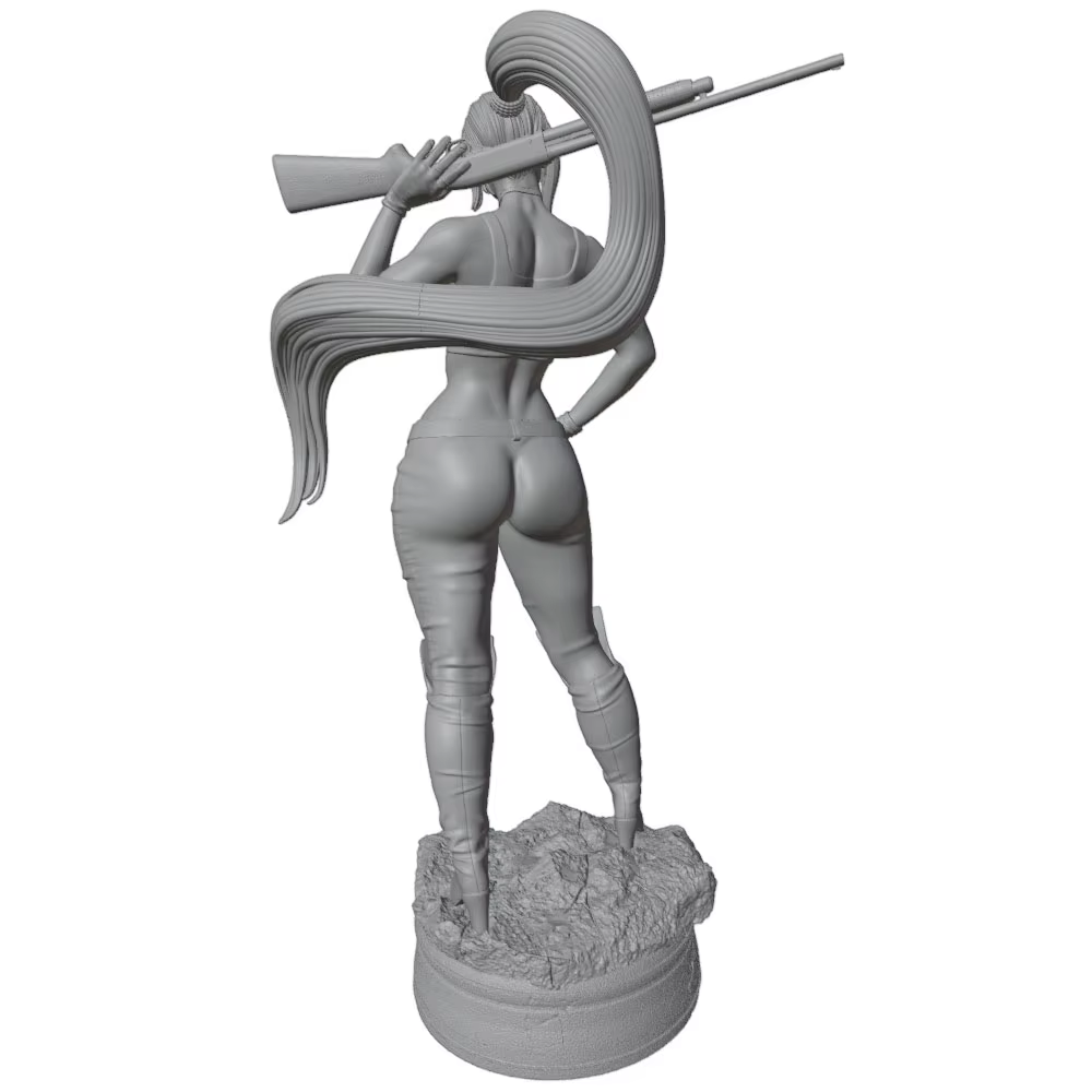 Figura de modelo impresa en 3D DIY sin pintar, sin montar - imagen 4