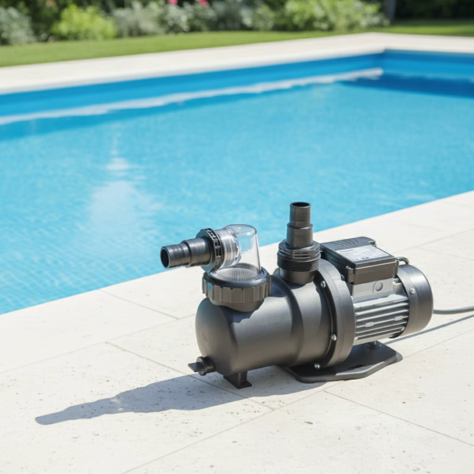 Bomba piscina elevadas 1 CV autocebante fácil mantenimiento - imagen 5