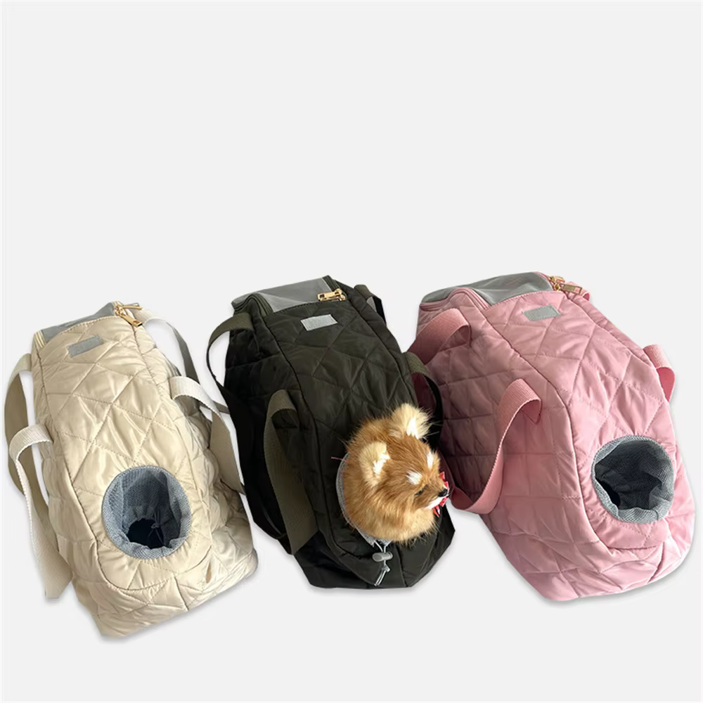 Bolso transporte acolchado y transpirable para gatos y cachorros - imagen 4