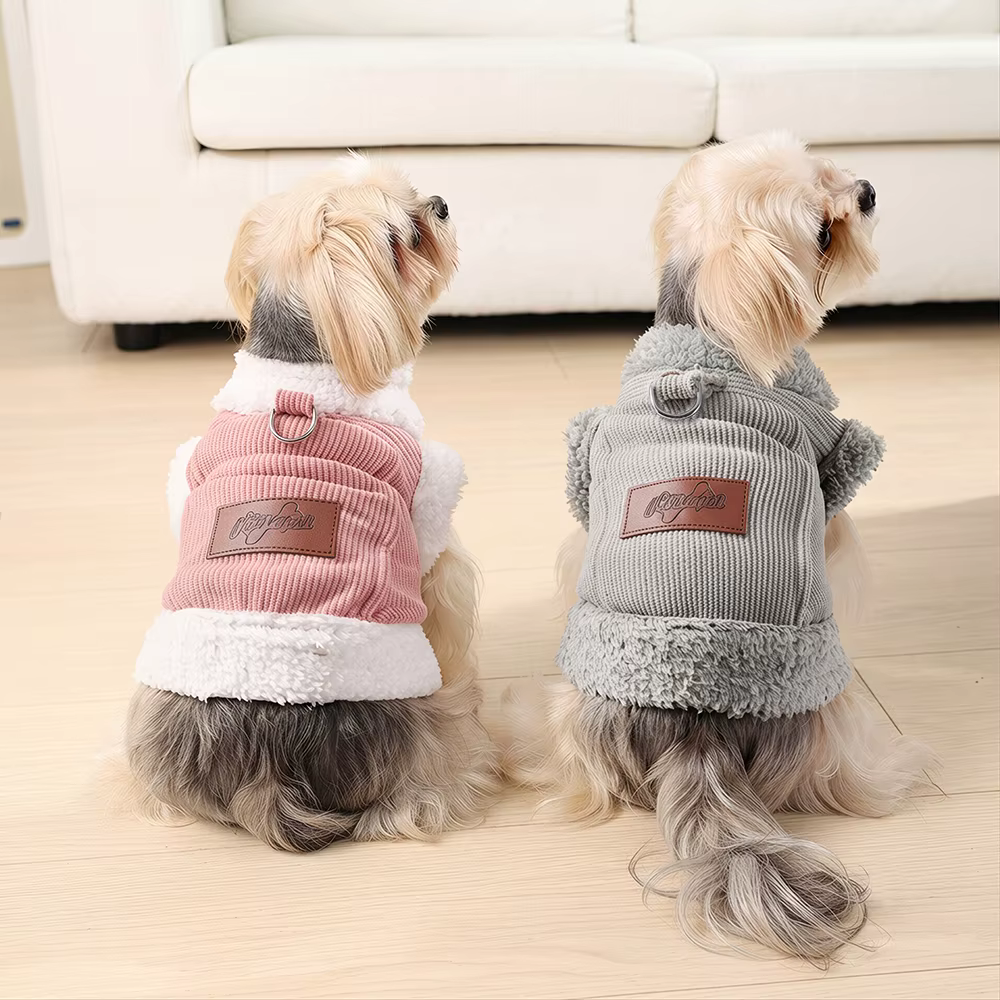 Abrigo polar para perros pequeños, medianos y Shih Tzu - imagen 4