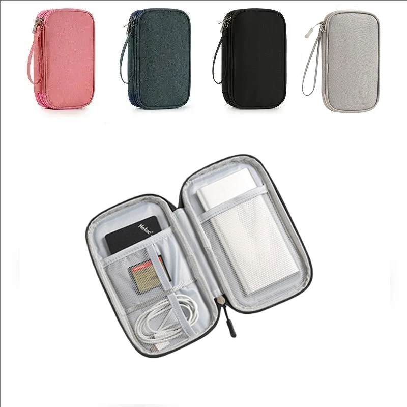 Bolsa organizadora de cables portátil – Estuche impermeable para cargadores USB - imagen 5