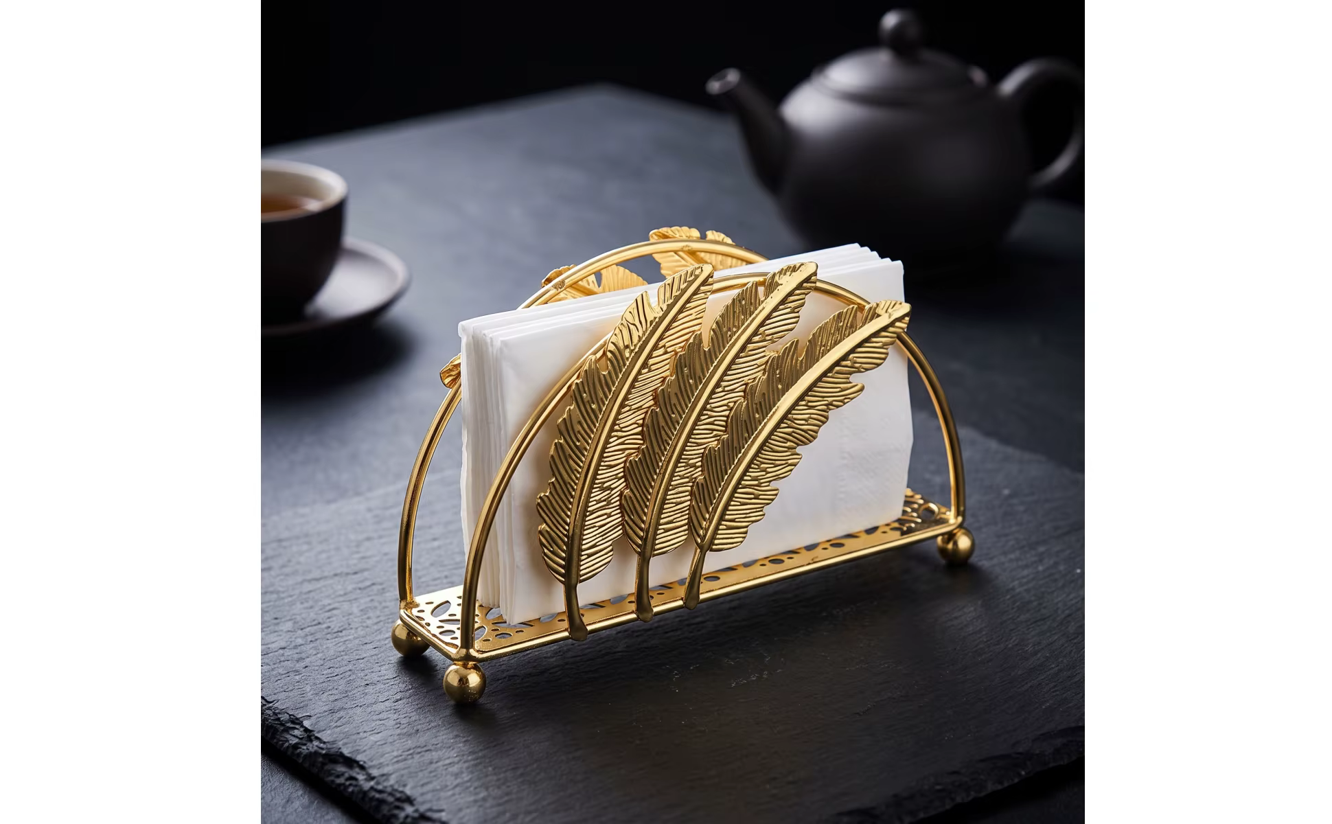 Porta servilletas elegante para mesa