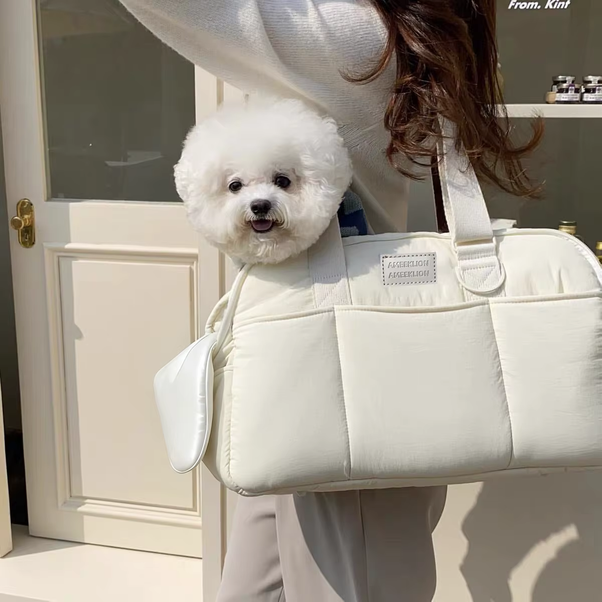 Bolsa de transporte para gatos: cálida y transpirable en invierno