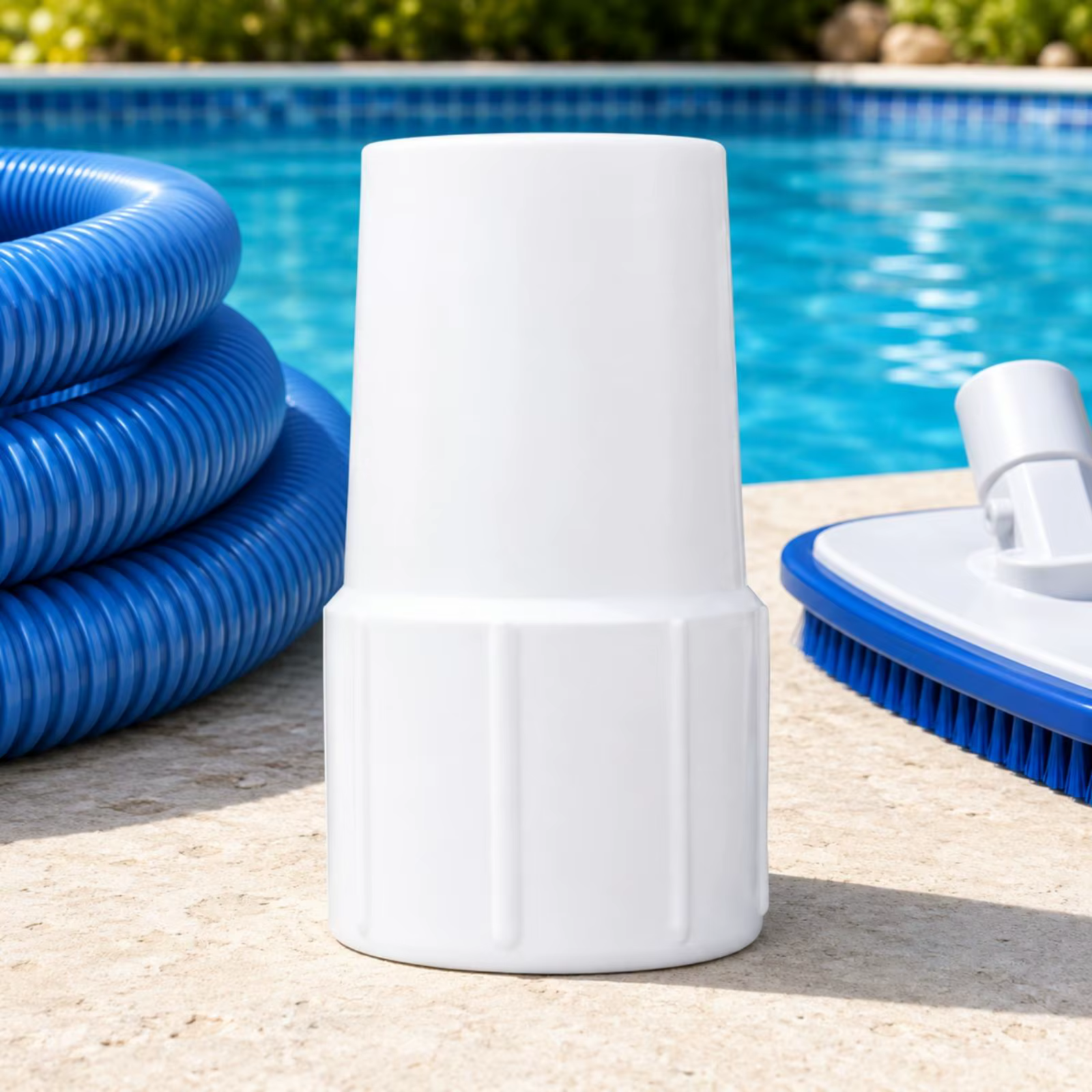 Adaptador acanalado para manguera de piscina elevada - imagen 5