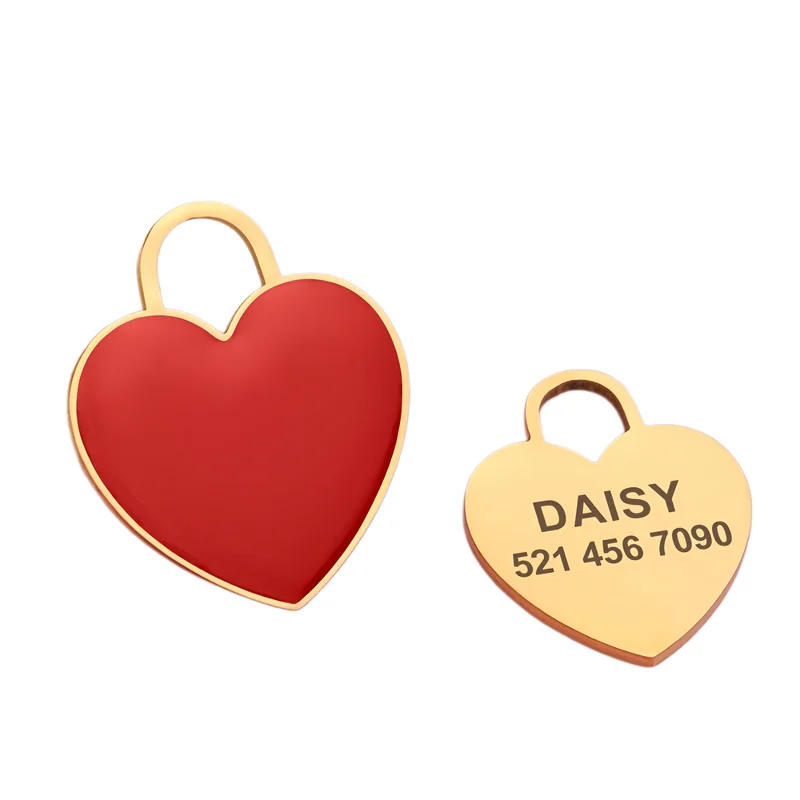 Placa identificativa personalizada para collar de perro y gato - imagen 4