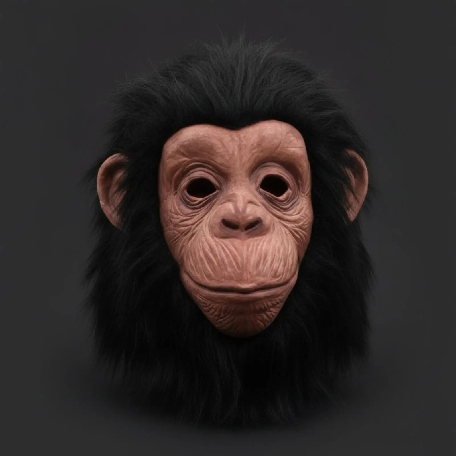 Máscara de látex realista de primate para adultos – Cosplay y Halloween - imagen 3