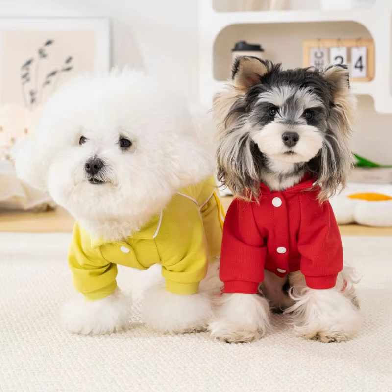 Ropa de verano para perros mini: mono y abrigo – Schnauzer, Chihuahua - imagen 4