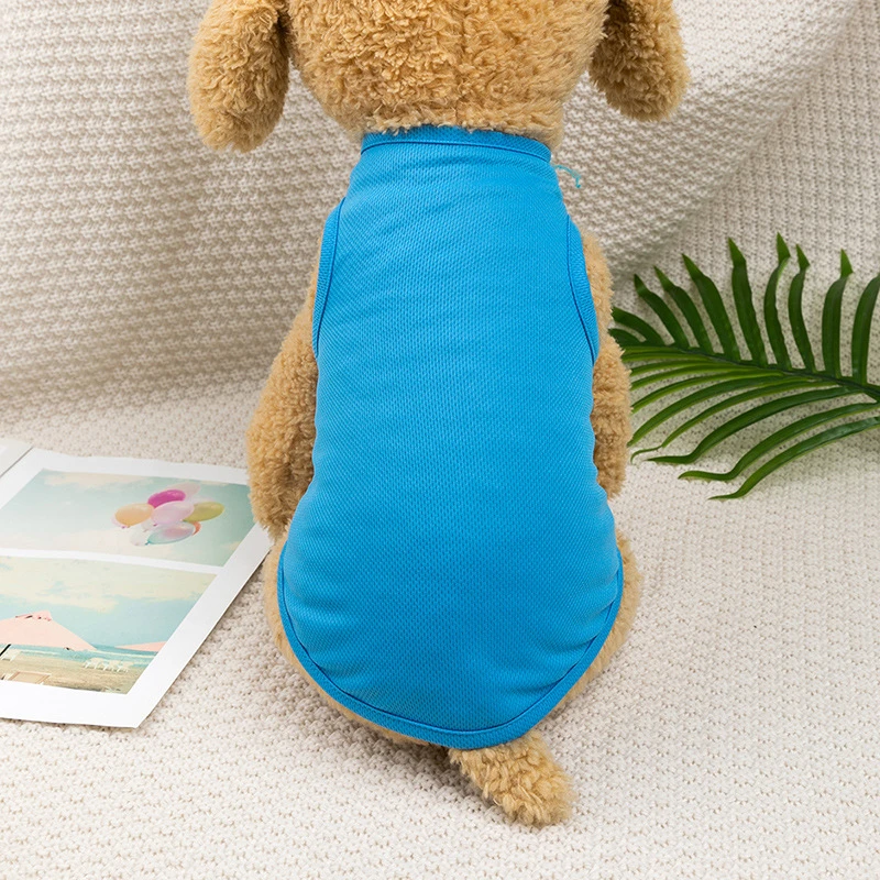 Mascota con chaleco ligero