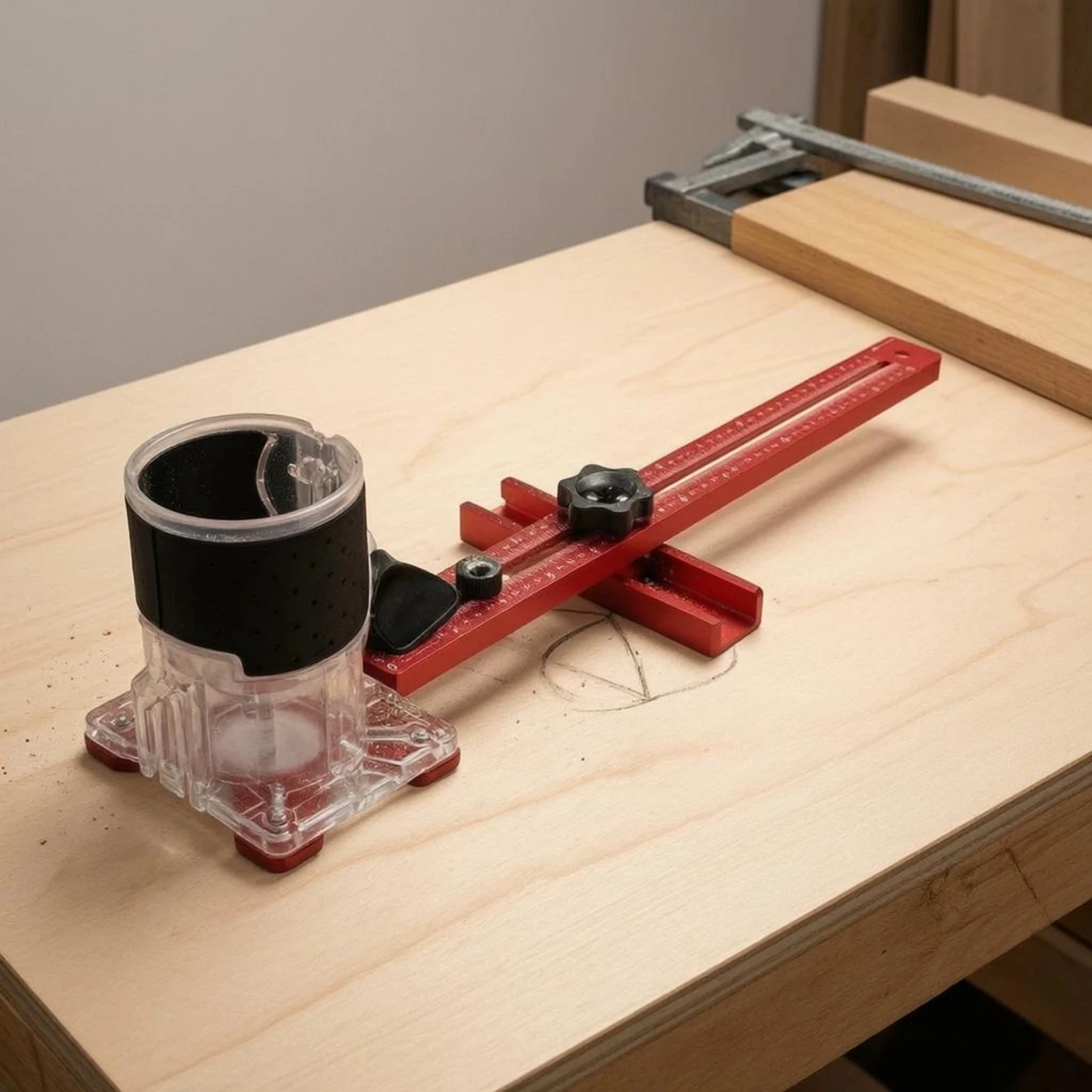 Kit guía router: corte circular preciso para gatos y perros - imagen 3