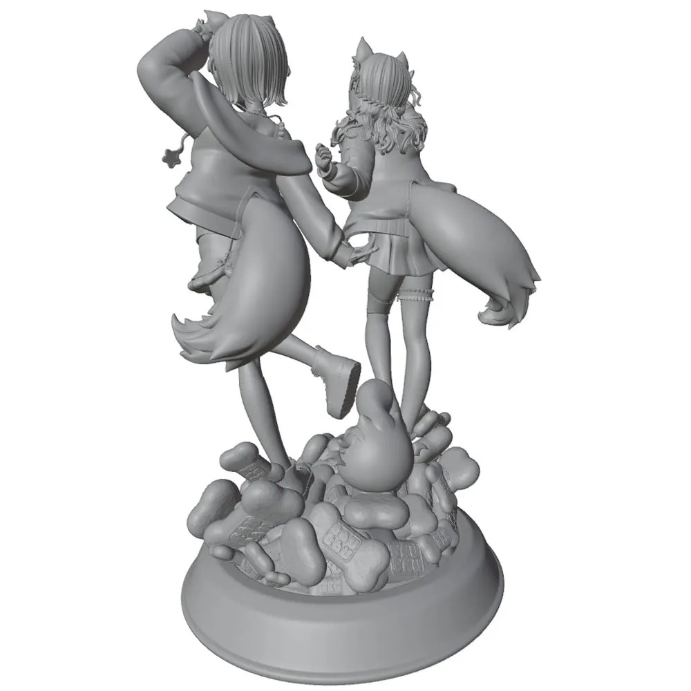 Kit resina figura chica 1/24 75mm sin montar ni pintar - imagen 3