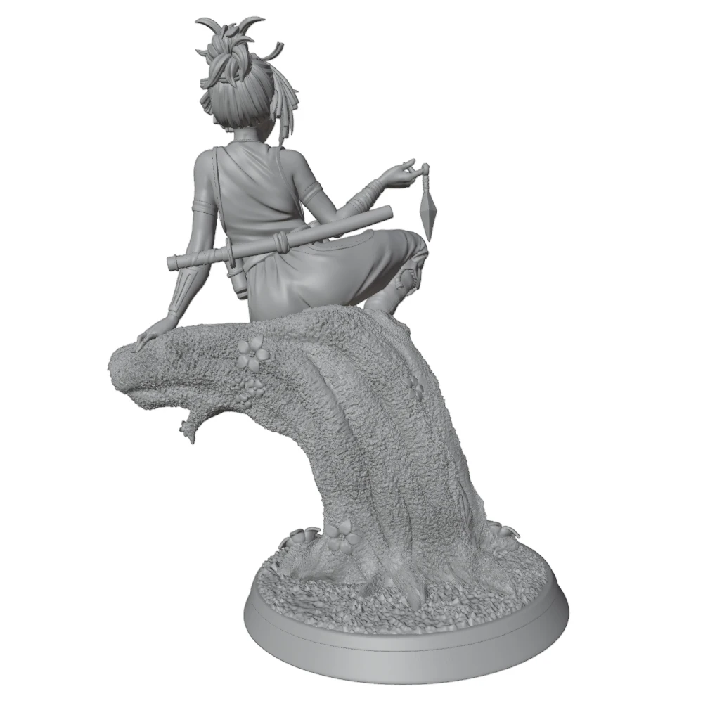 Figura coleccionable de anime NSFW 3D gris para gatos y perros - imagen 3