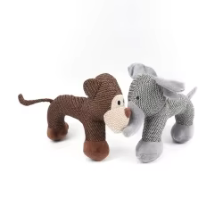 Juguete masticable de peluche con sonido para perros y cachorros