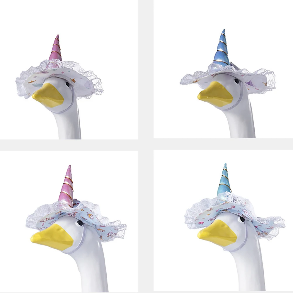 Disfraz unicornio para perro y gato con alas y sombrero - imagen 3