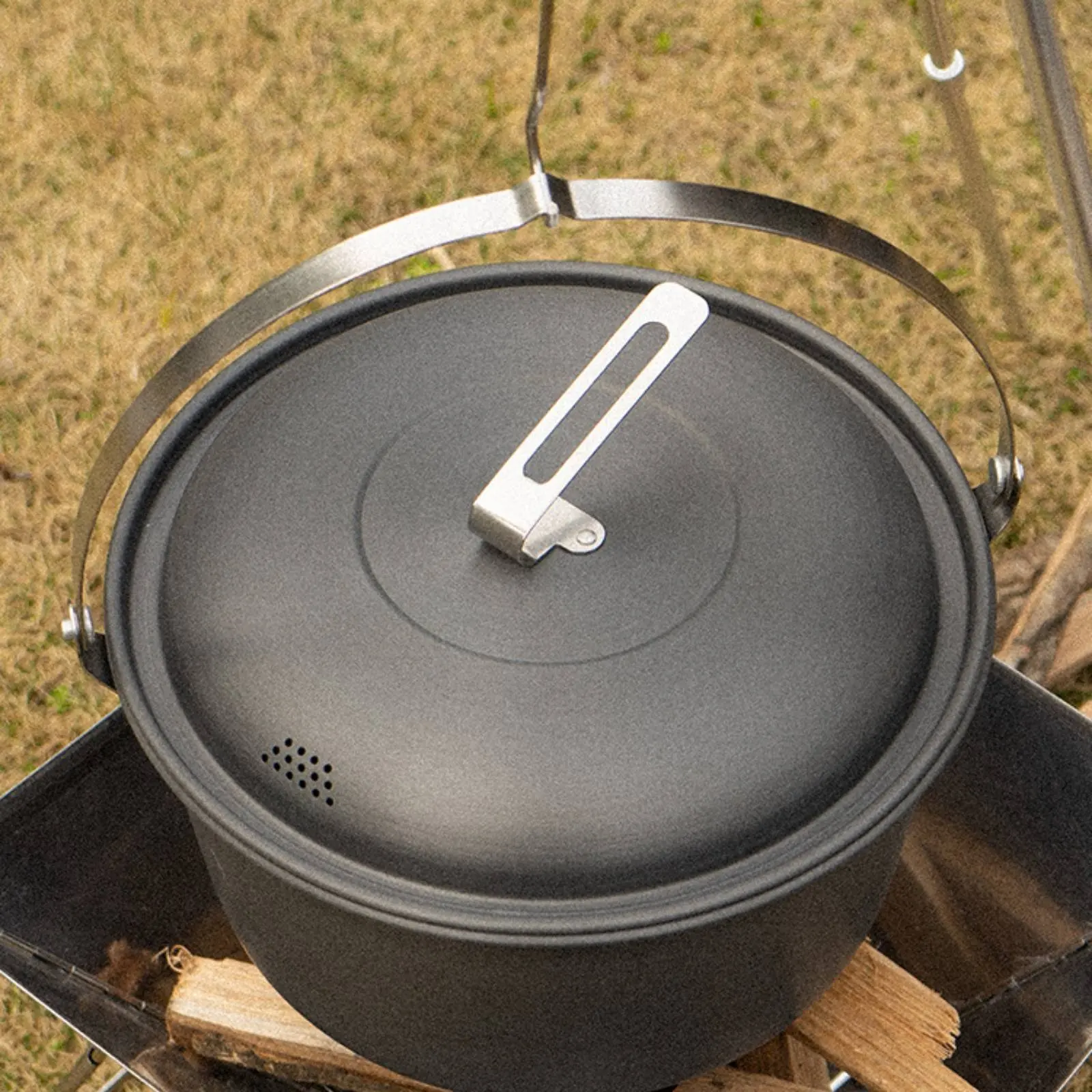Olla colgante ultraligera antiadherente para gatos y perros camping - imagen 3
