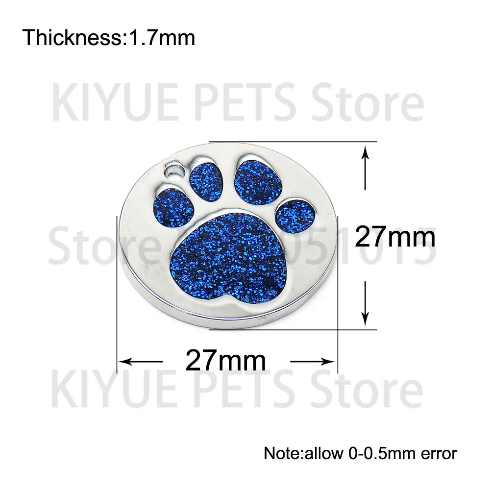 Placa de identificación para gato y perro – Grabado metálico