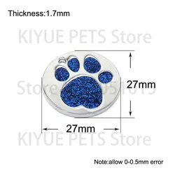 Placa de identificación para gato y perro – Grabado metálico