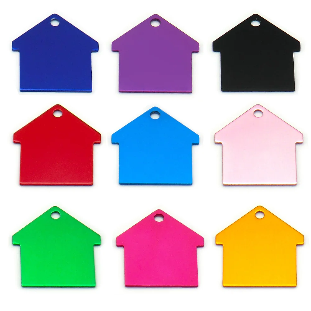 Placas de aluminio en varios colores