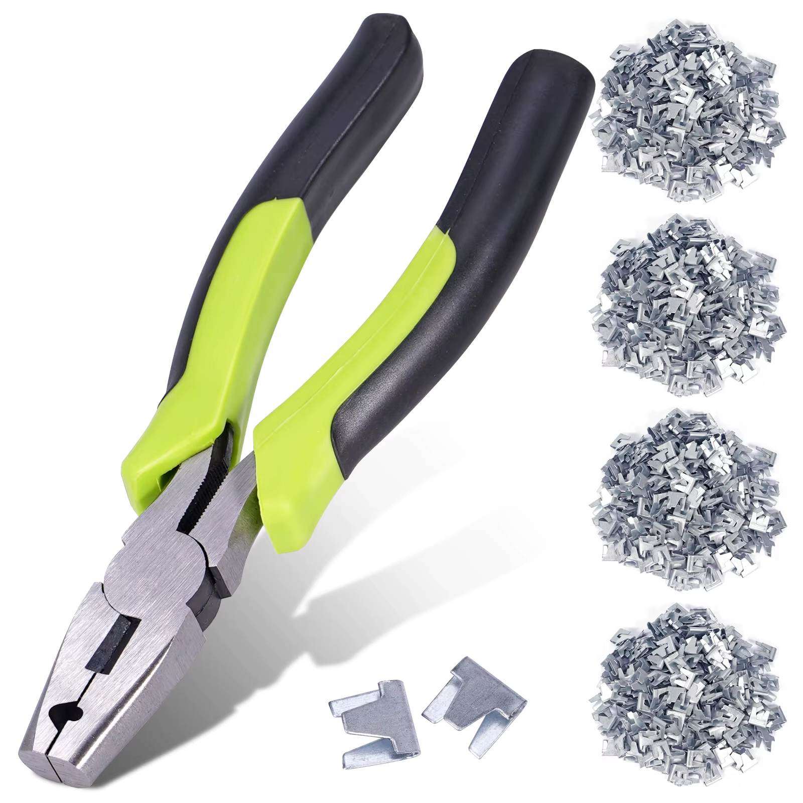 Alicates para fijar hebillas en jaulas de perro de acero inoxidable
