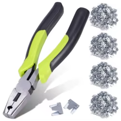Alicates para fijar hebillas en jaulas de perro de acero inoxidable