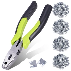 Alicates para fijar hebillas en jaulas de perro de acero inoxidable