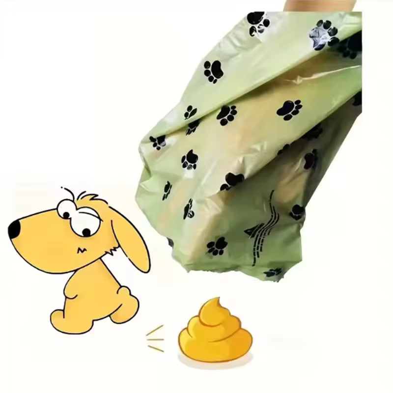 Bolsas para caca de perro impermeables y resistentes en rollo - imagen 4