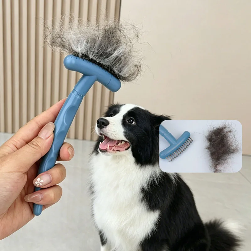 Peine desenredante para pelo largo de gato y perro, antienredos - imagen 3