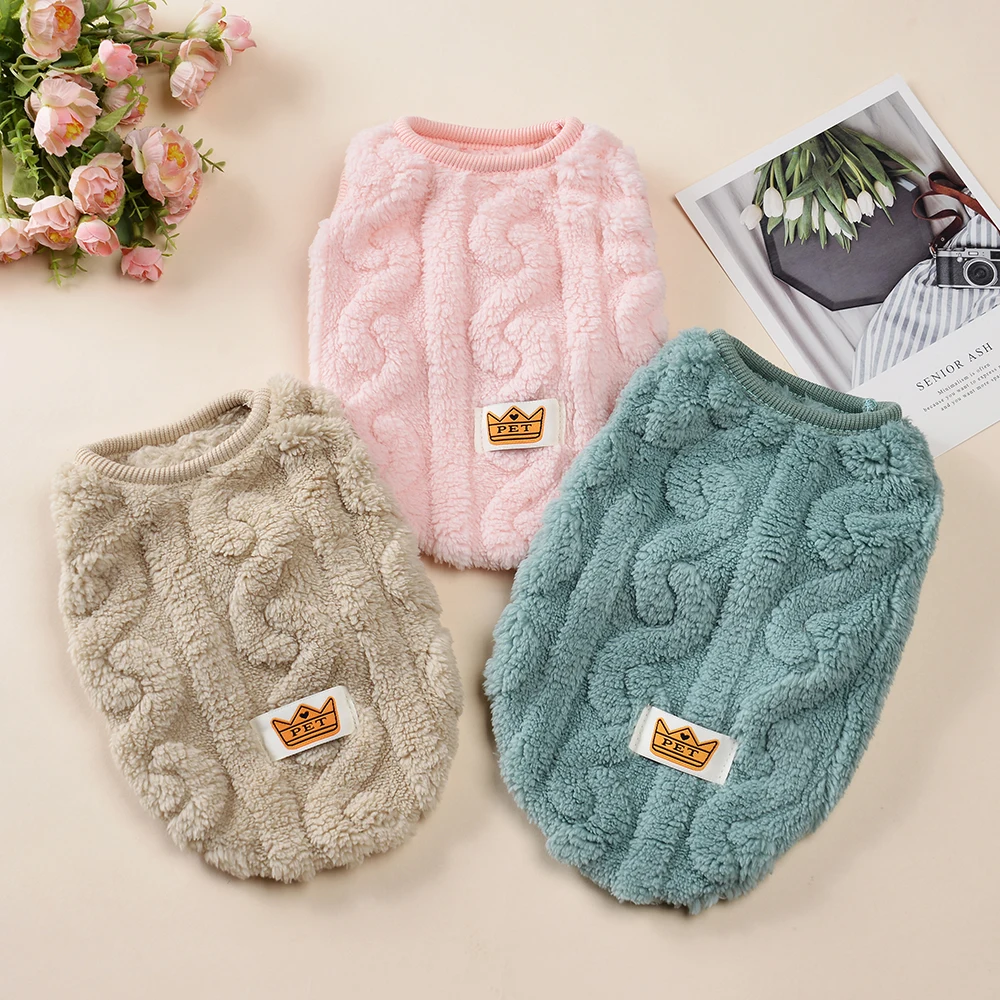 Sudadera para perro pequeño en color rosa