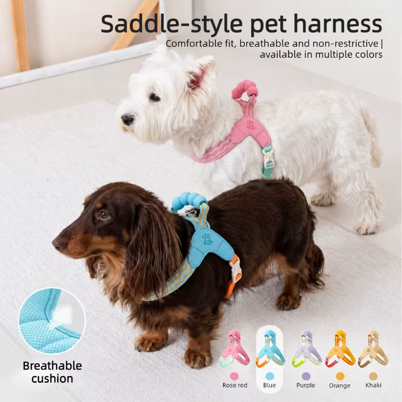 Arnés ajustable acolchado para perros pequeños – Chihuahua y Schnauzer - imagen 2