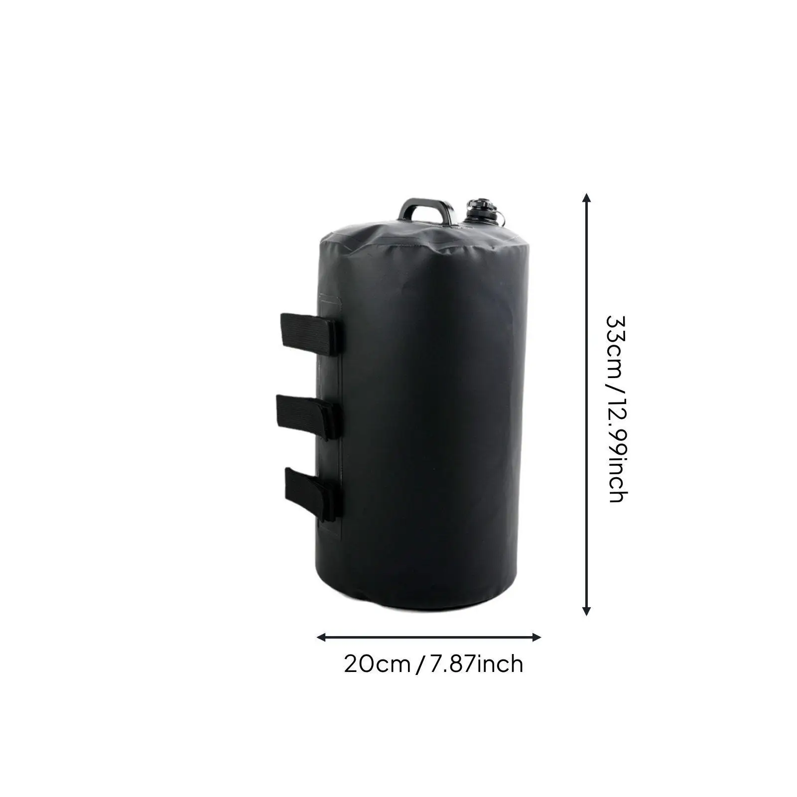 Bolsa de agua para anclar tienda y pérgola – Pesa rellenable resistente